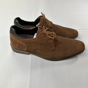 Bullboxer Koryn Plain Toe Oxford Brown Men 10 EU 43 Retail $125 Made in Portugal